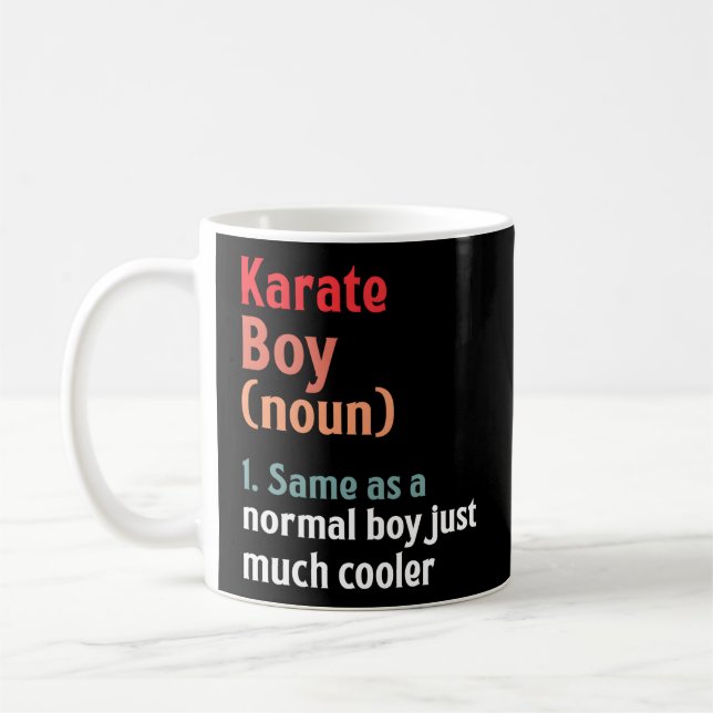 Karate Definition Mial Sports Kaffemugg (Vänster)