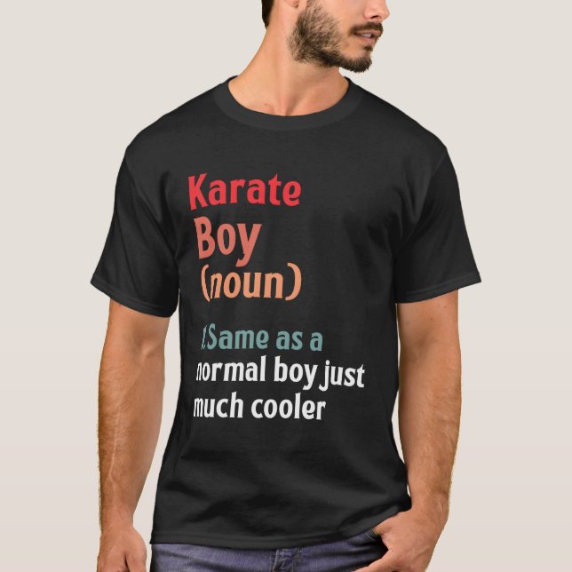 Karate Definition Mial Sports T Shirt (Framsida)