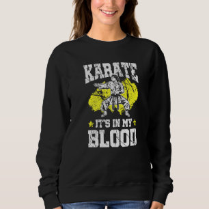 Karate, det är i mina blodiga martialkonst-sporter t shirt
