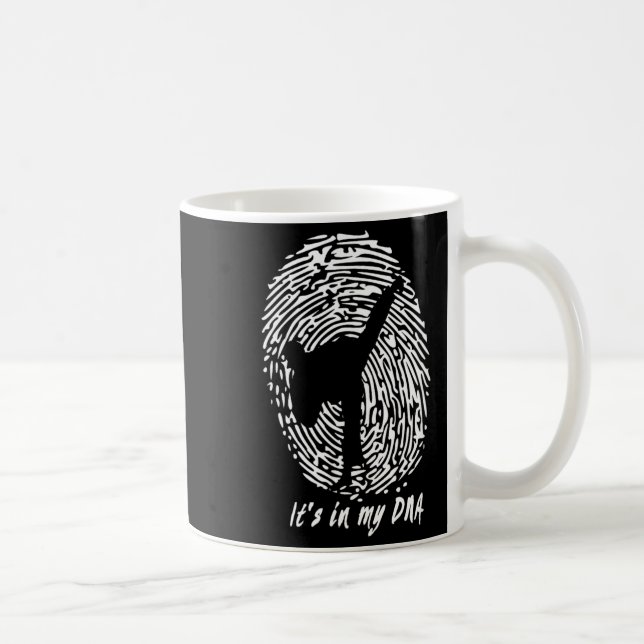 Karate - Det finns i mitt DNA - Karateka Kaffemugg (Höger)