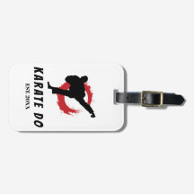Karate Do Bagageetikett Kampsport Respresent Gift