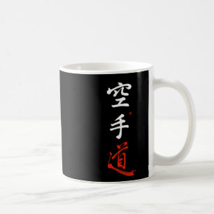 Karate Do Kanji Kalligrafi Original Japanska Tomt Kaffemugg