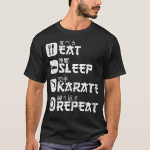 Karate Dojo Shotokan Kata Japanska martialteckning T Shirt