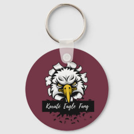 Karaté Eagle Fang T-Shirt Ceramic Ornament Throw P Nyckelring