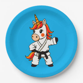 Karate  et unicorn .Fantastique art martial 