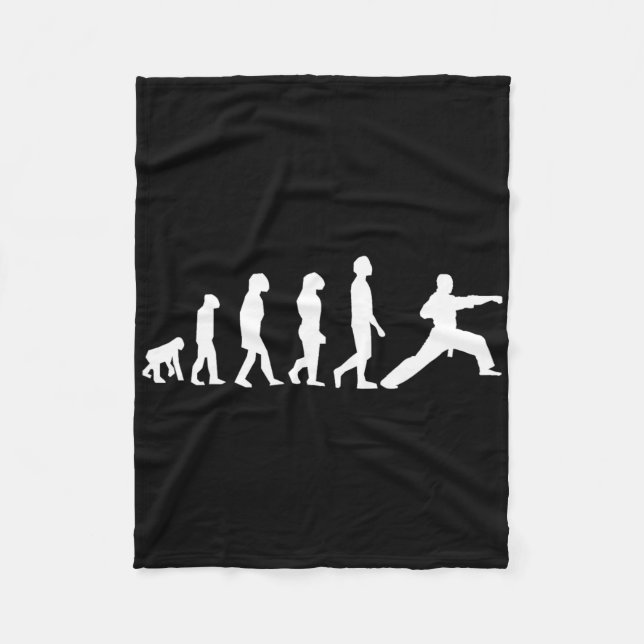 Karate Evolution  Fleecefilt (Framsidan)