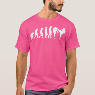 Karate Evolution Muay Thai Taekwondo Ju-Jutsu Kung T Shirt