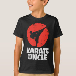 Karate farbror Fighter Japansk martialkonst Manar T Shirt