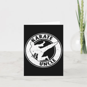 Karate farbror Karate Fighting farbror Karate Kort