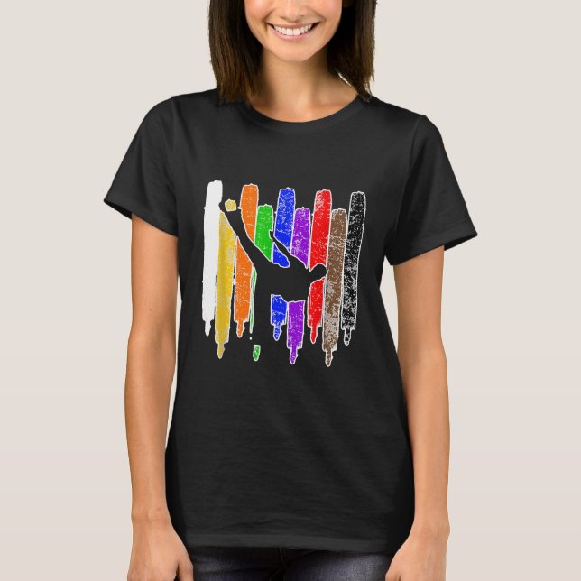 Karate Fighter Karate T-Shirt (Framsida)