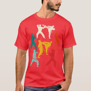 Karate Fighter Retro Karate T Shirt