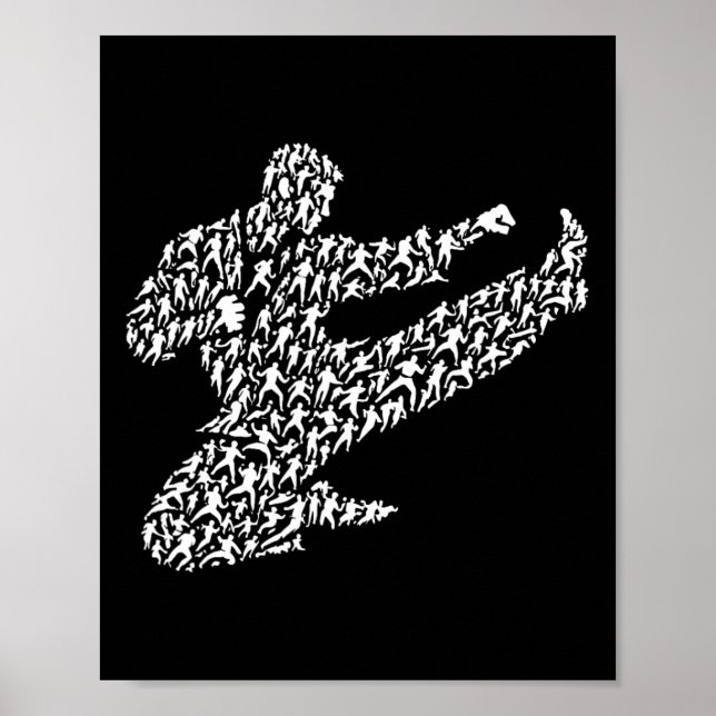 Karate Fighters Och Kung Fu  Poster (Framsidan)