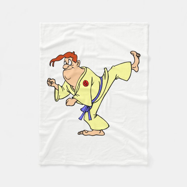 Karate Fleecefilt (Framsidan)
