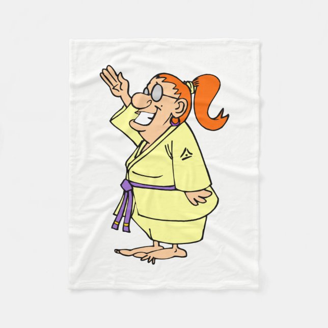 Karate Fleecefilt (Framsidan)