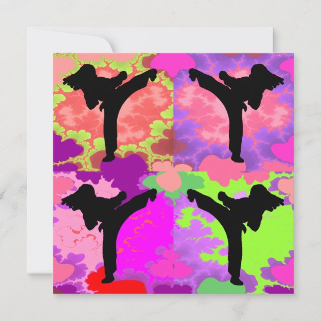 Karate Flick kalas (Framsida)