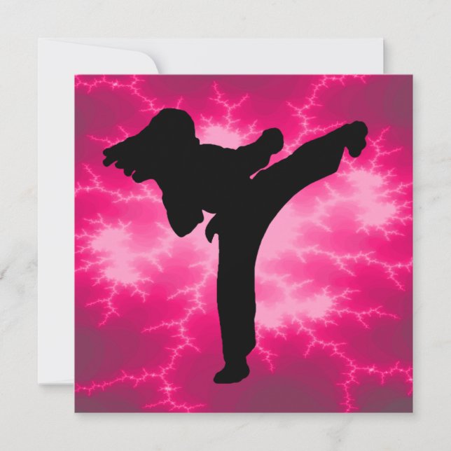 Karate Flick kalas (Framsida)