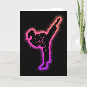 Karate Flicka Kampsport Barn Kvinnor Flickor Taekw Kort