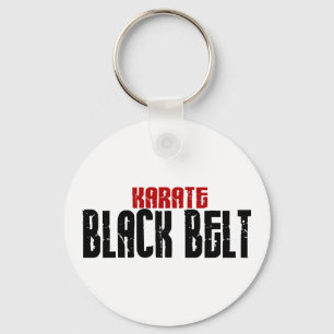 Karate för Karatesvartbälte Nyckelring