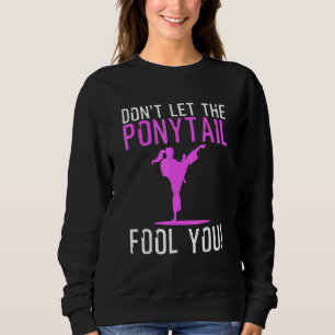 Karate for Women Girls Karate Kick Martial Art T Shirt