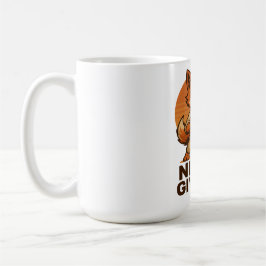 Karate Fox - Aldrig Ge Upp Motivations japanska Kaffemugg