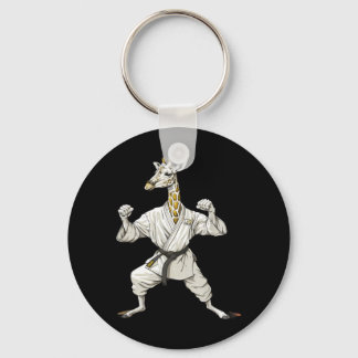 Karate Giraffe Motiv Taekwondo Jiu-Jitsu Mma Nyckelring
