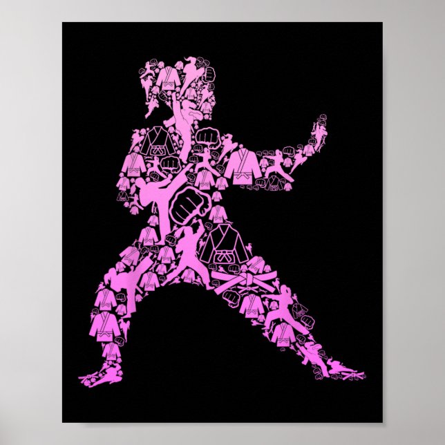 Karate Girls Poster (Framsidan)