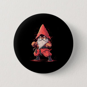 Karate Gnome Taekwondo Martial Arts Fighter Knapp