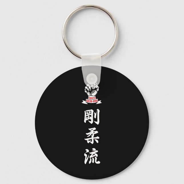 Karate Goju Ryu Nyckelring (Framsida)