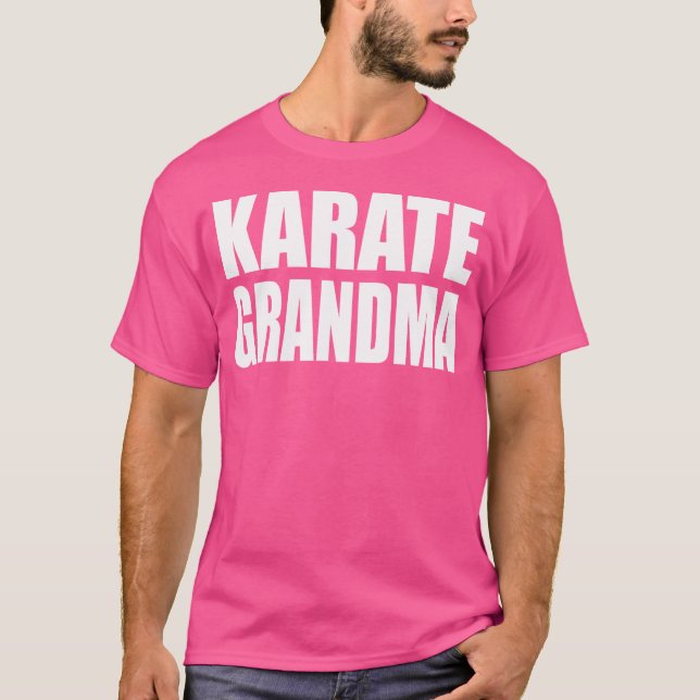Karate Grandma Shirt T (Framsida)