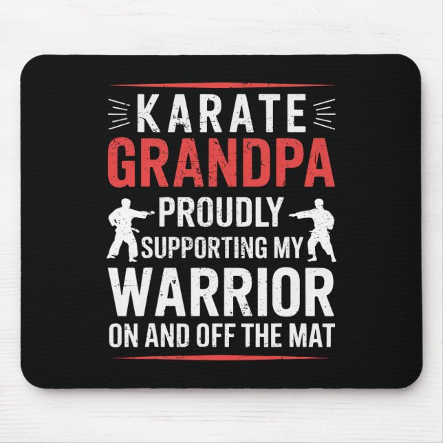 Karate Grandpa som stöder min morfar Musmatta (Framsidan)
