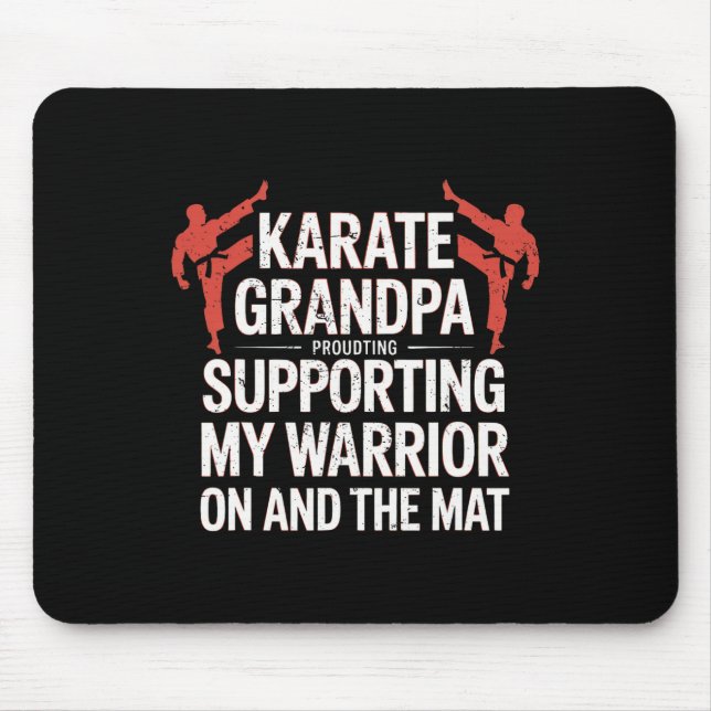 Karate Grandpa som stöder min morfar Musmatta (Framsidan)