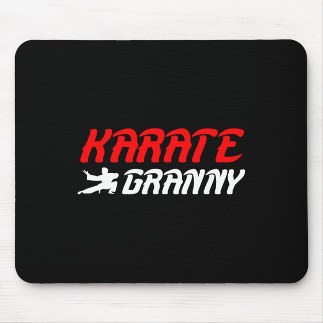 Karate Granny Proud Karate Granny Grandma Musmatta (Framsidan)