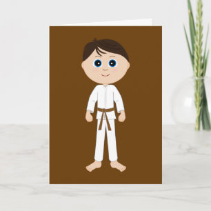 Karate Grattiss Brown Bälte Kort