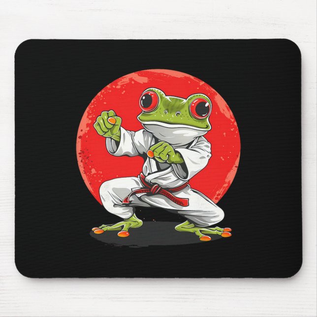 Karate Groda Kampsport Judo Padda Kung Fu Groda Ki Musmatta (Framsidan)