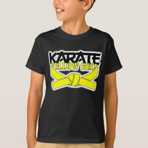 Karate Gult Bälte T Shirt