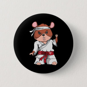 Karate Hamster Kickboxning Kampsport Jiu Jitsu Fa Knapp
