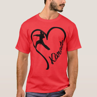 Karate Heart T Shirt