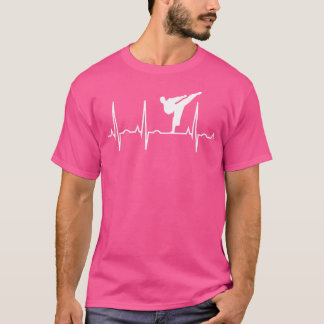 Karate Heartslag Shirt - Perfekt Martial Arts Kara T