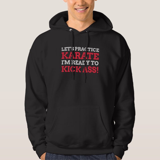 Karate Hoodie (Framsida)