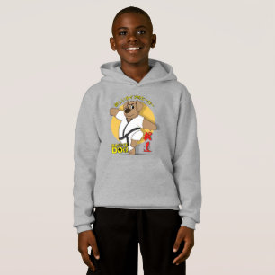 Karate Hund   Barn Hoodie T Shirt