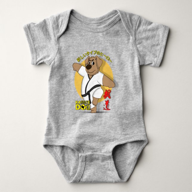 Karate Hund | T Shirt (Framsida)