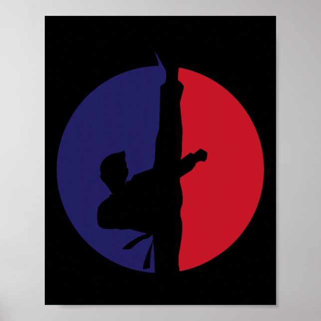 Karate Icon Poster (Framsidan)