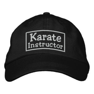 Karate Instructor Broderad Keps