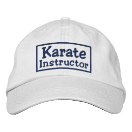 Karate Instructor Broderad Keps