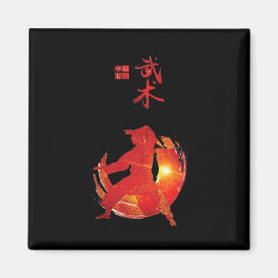 Karate Instructor Karate Studenter Karate Calligra Magnet
