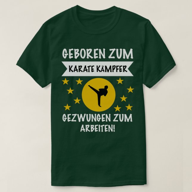 Karate Kampfsport Karatekmpfer Geschenkidee 2 T Shirt (Design framsida)