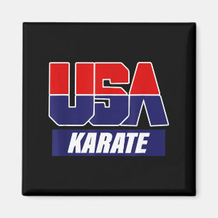 Karate kampsport 2021 USA Lag Magnet