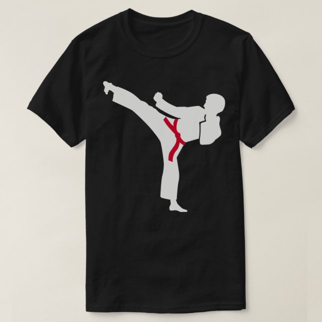 Karate karateka t shirt (Design framsida)