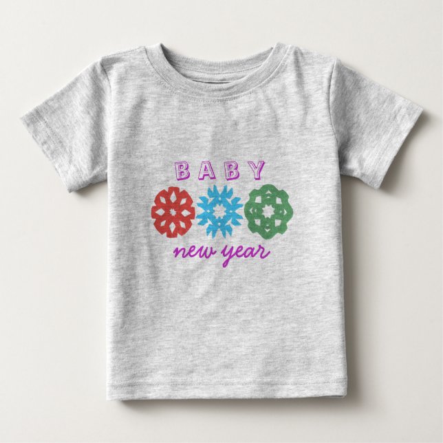 Karate Kat Baby nyår Tee (Framsida)