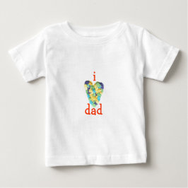 Karate Kat Grafik Jag-älskar-pappa Tee Shirt